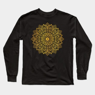 Mandala Ganesh Yoga Long Sleeve T-Shirt